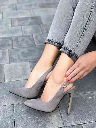 LENA MELIANI Босоніжки жіночі LENA MELIANI F905-V236 сірі (літо, еко-замша) (3661) 35-39 Коломия