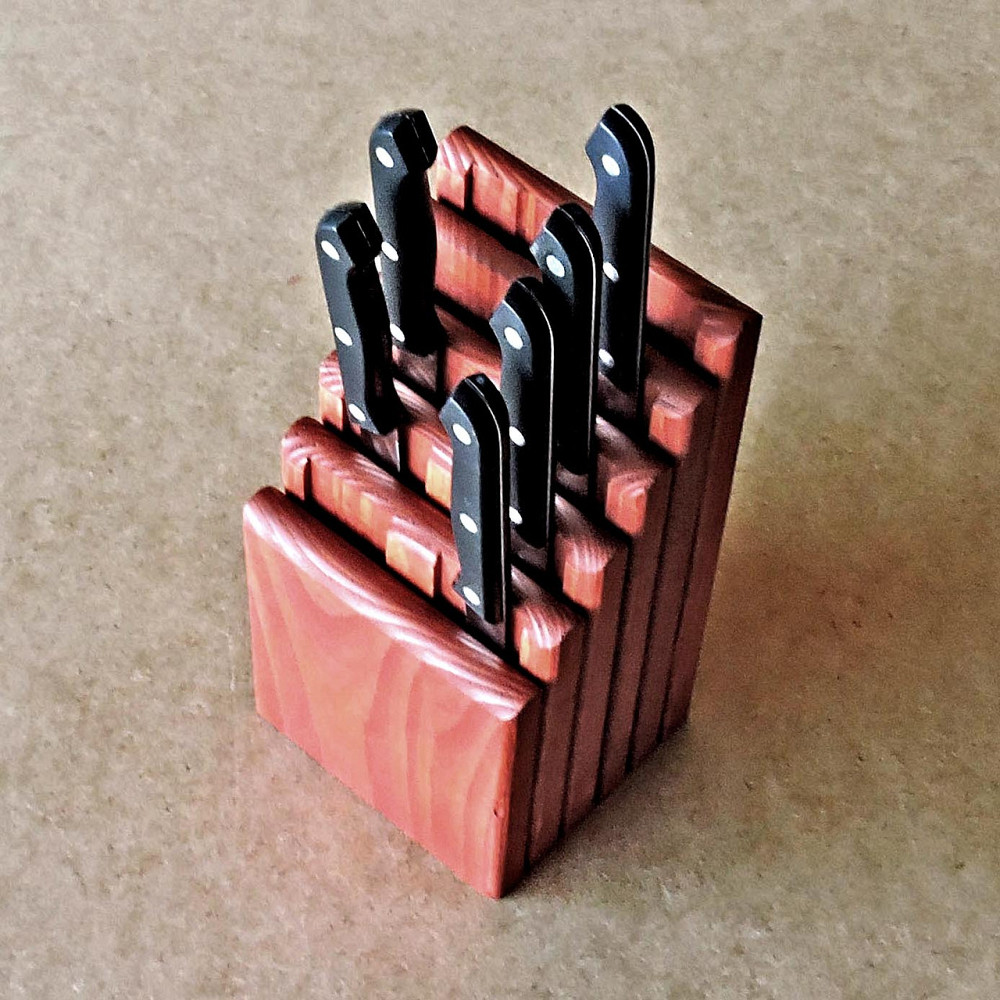 Підставка для ножів "Долорес" корал Миколаїв - фото 4