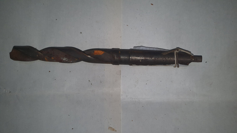 Сверло с коническим хвостовиком 24.0 мм. Р6М5. СССР. Харьков - изображение 1