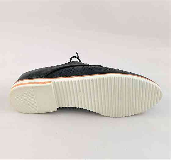 Жіночі Туфлі Чорні Мокасини Кросовки Слітонони (розміри: 37,38) - 11-1 Дніпро