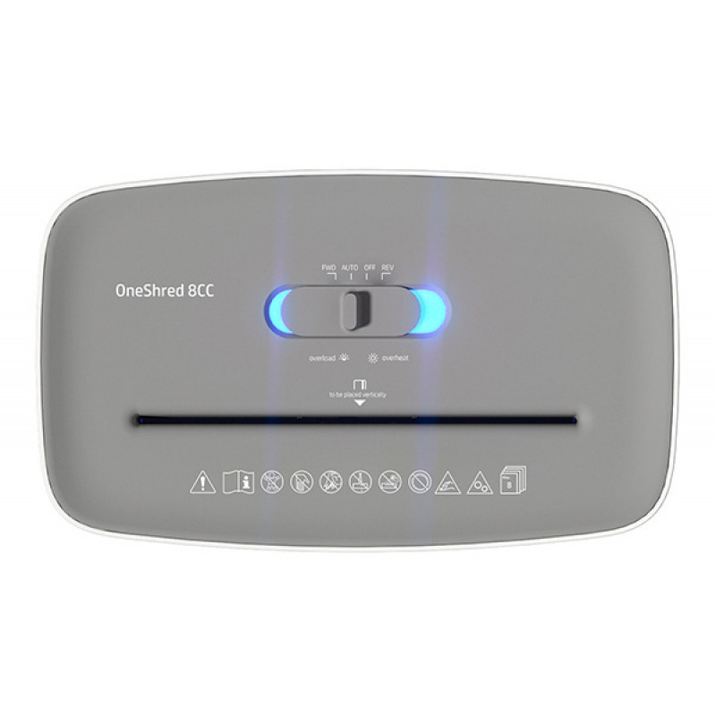 Знищувач документів HP OneShred 8CC, A4, 80g х 8 листів, 5*18, 15 л., P-4 Винница - изображение 5
