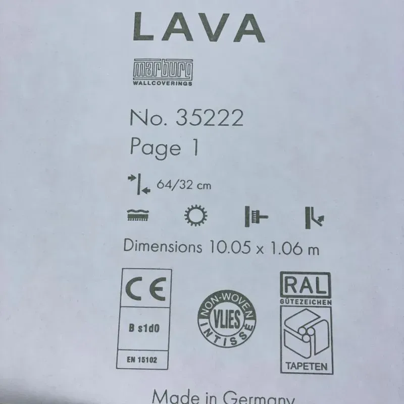 Шпалери Marburg Lava 35222 Киев - изображение 3