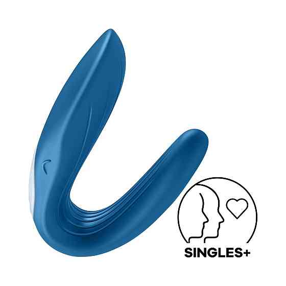 Вибратор для пар Satisfyer Double Whale с двумя моторчиками Sex Aura Киев