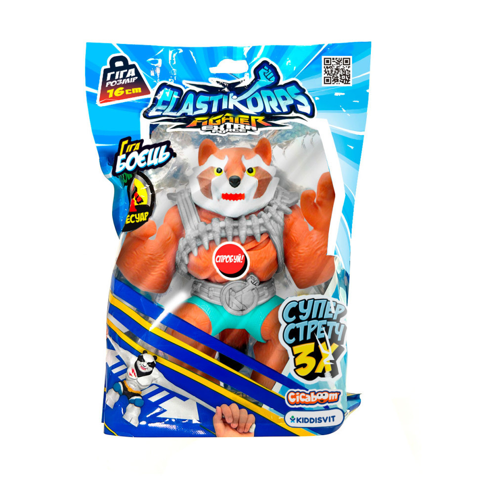 Стретч-іграшка Енот Проціокс Elastikorps DAM-2024-16-F-3 серії «Extra Force» Вінниця - фото 2