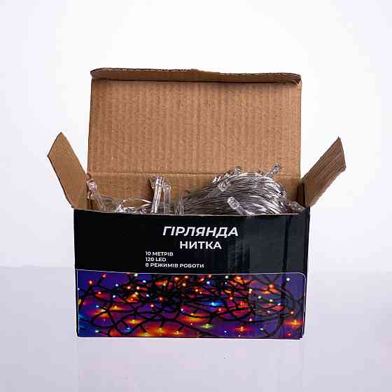 Гірлянда кімнатна 10 м, 120 LED, жовте світло Київ