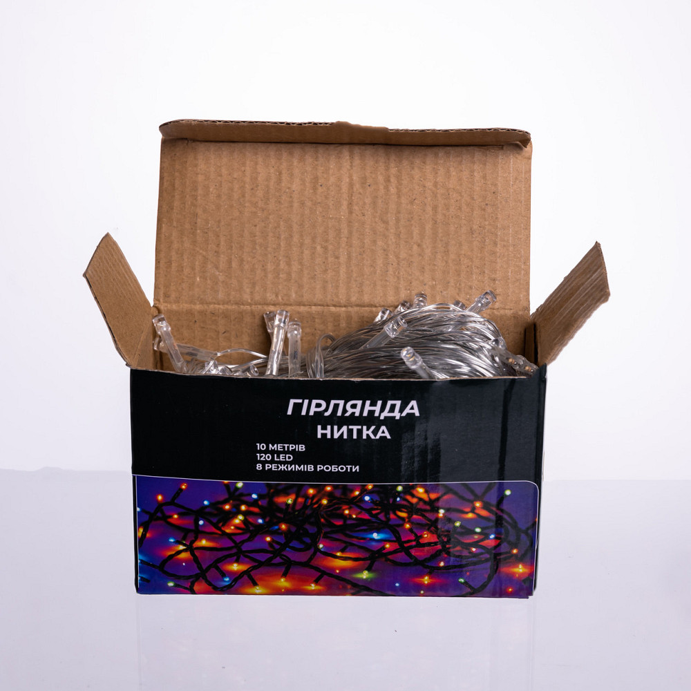 Гірлянда кімнатна 10 м, 120 LED, жовте світло Київ - фото 6