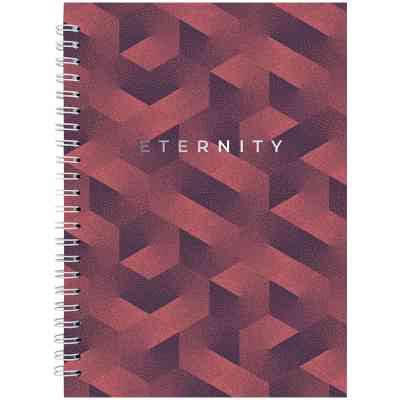 Блокнот Axent на спирали А5 96 листов, клетка, твердая обложка №25 (8032-25-A) Винница