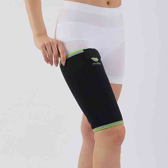 Бандаж на стегно неопреновий компресійний BD2500 Ортез для стегна еластичний, Розмір XL Кам'янець-Подільський