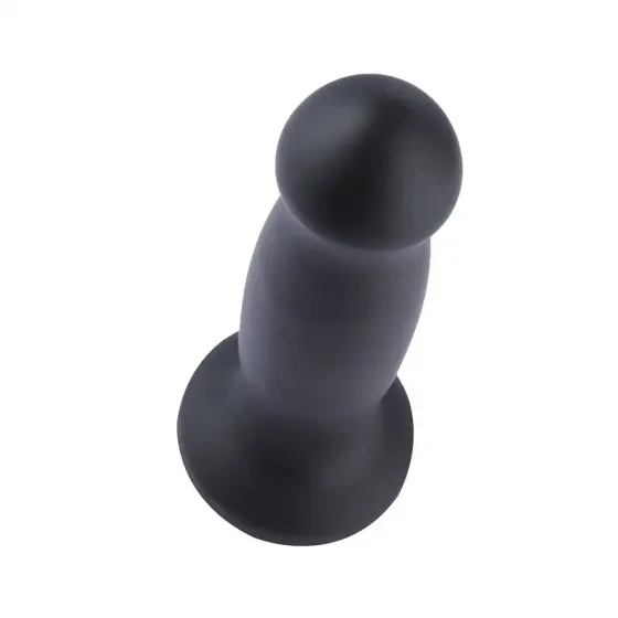 Силіконовий фалоімітатор для секс-машин Hismith 7.2" Black Silicone Anal Dildo, система KlicLok Львів