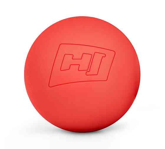 Силіконовий масажний м'яч 63 мм Hop-Sport HS-S063MB червоний Киев