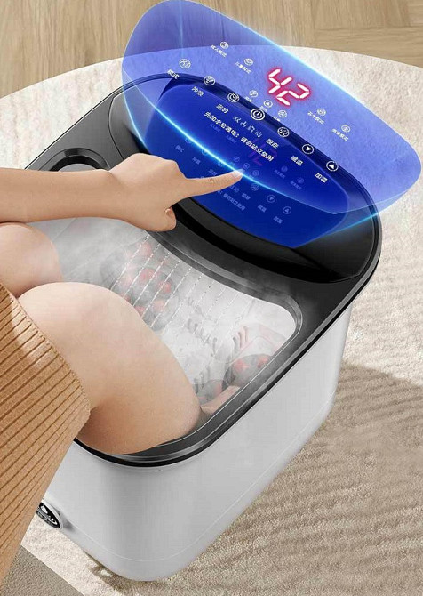 Ванна гидромассажная для ног и ступней Nanjiren NJR-818K с роликовым массажем и подогревом Винница - изображение 8