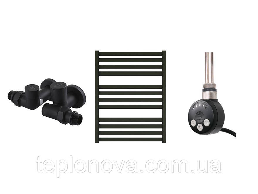Комбінована Рушникосушка Terma Marta Black 710х500 Чернівці - фото 16
