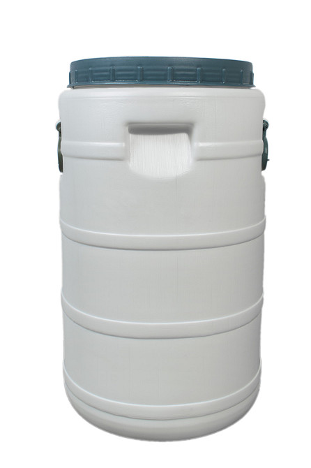 Белая бочка  40л широкая горловина для воды,молока и засолки Днепр - изображение 3