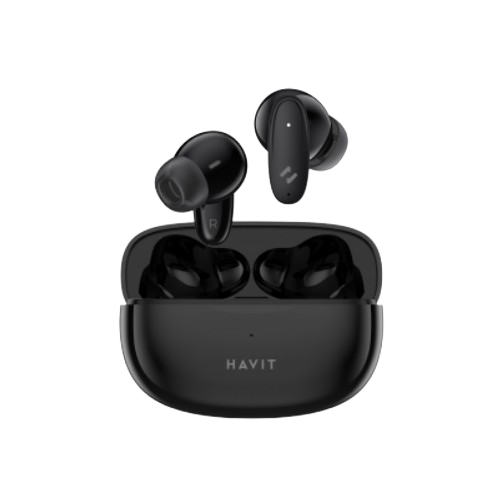 Навушники бездротові Havit TW910 Black чорний Житомир - изображение 1