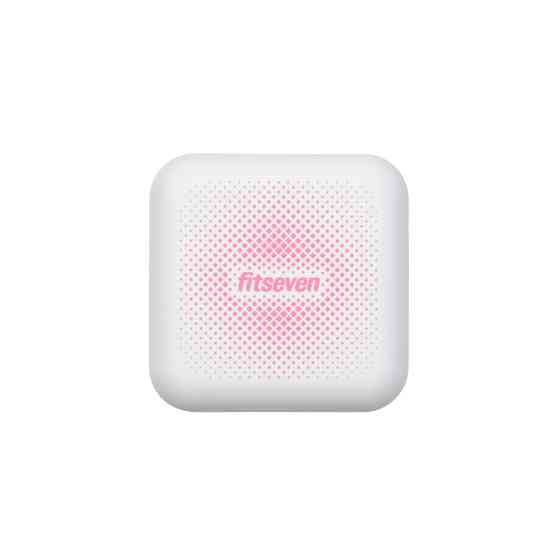 Кейс для капсул Fitseven UZSPACE TP005WP, білий з ромбами Вінниця