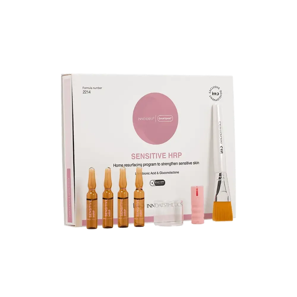 Домашній пілінг для дуже чутливої шкіри SENSITIVE PEEL HRP Innoaesthetics, 4х2 мл Дніпро - фото 1