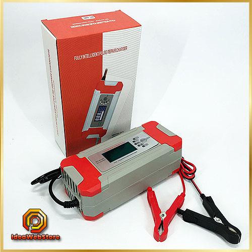 Автоматичний зарядний пристрій для акумулятора авто Імпульсний зарядний пристрій розумна зарядка Battery Charger Київ - фото 1