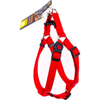 Шлей для собак GimDog Harlem X нейлон 1.5х45-63 см красная (8009632059020) Винница - изображение 1