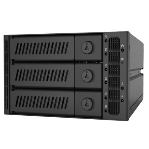 Бекплейн Chieftec CMR-2131SAS 2x5.25" -> 3x3.5" HDDs Hot-Swap Metal Винница - изображение 2