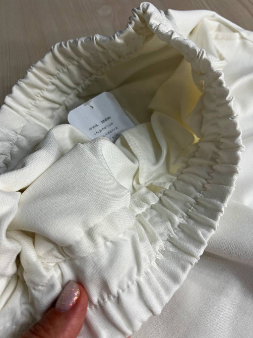 Брюки жіночі LSK 5539 спортивні джогери на манжеті з кишенями білі, білий, S Київ - фото 18