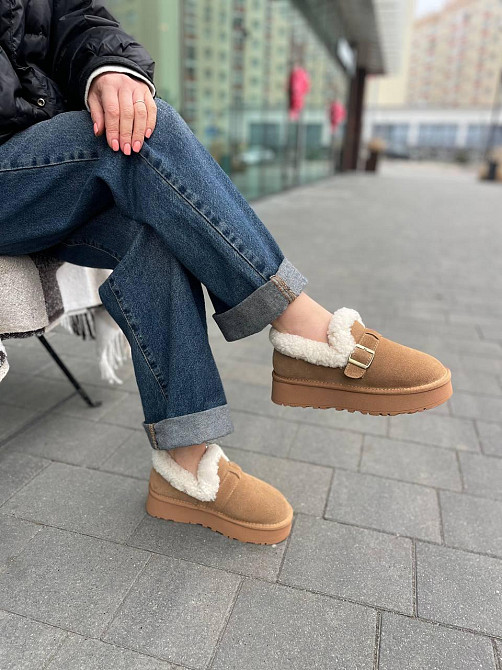 WSMR Угги жіночі WSMR K5 руді (зима, замша натуральна) (5729) 37 Коломия - фото 2