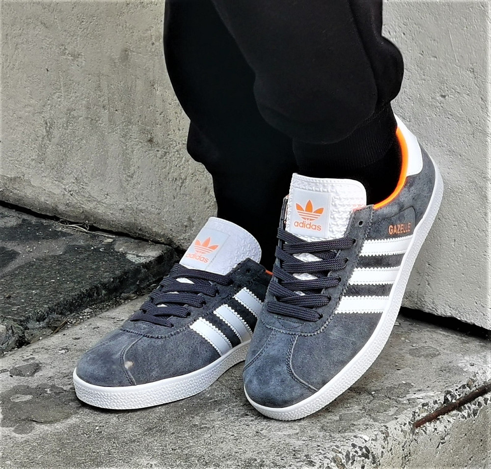 Кроссовки Adidas Gazelle Серые Адидас Женские Газели (размеры: 37) Видео Обзор Днепр - изображение 9