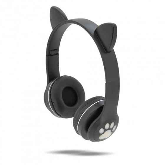 Бездротові навушники Bluetooth Cat Ear VZV-28M Led, Black Киев