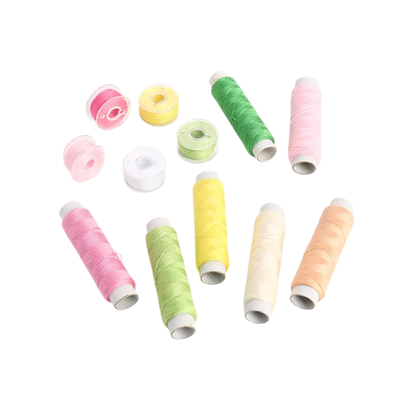 Набор ниток в пластиковом контейнере, комплект 32 швейные нити, 32 нити на челночном сердечнике Каменец-Подольский - изображение 2