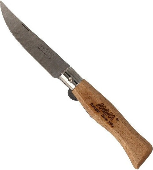 Універсальний Складаний Ніж 7.5 см MAM "Douro" Light Beech Wood (2006) Нержавіюча сталь Нововолинськ - фото 1