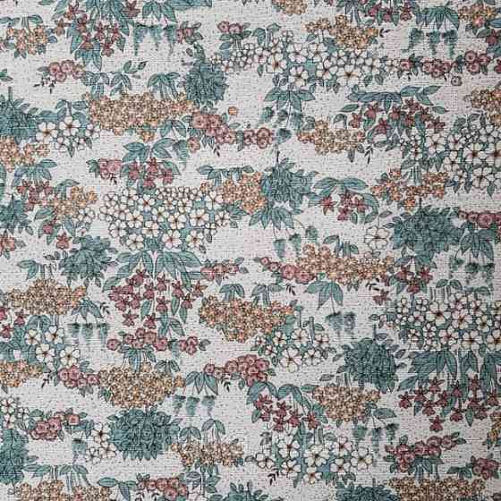 Шпалери вінілові Lutece Melody 51196803 квіти листя польові маленькі на рожевому тлі Київ