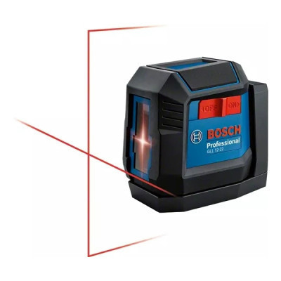 Лазерний нівелір Bosch GLL 12-22, до 12м, 0.3мм/м, чохол, 0.35кг (0.601.065.220) Вінниця - фото 2