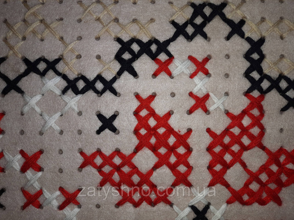 Вышитая картина на стену Карта Украины Киев - изображение 10