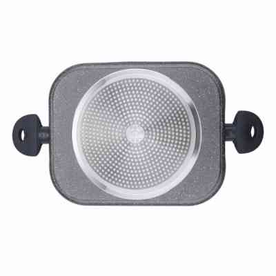 Сковорода Bergner Orion-гриль, 35.5x28.3 см (BG-8523-MBG) Вінниця