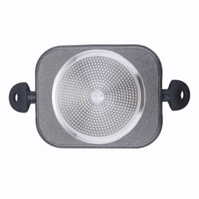 Сковорода Bergner Orion-гриль, 35.5x28.3 см (BG-8523-MBG) Вінниця - фото 4