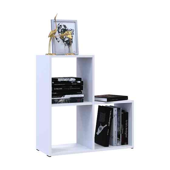 Стелаж Doros Степ 2х2 Білий відкритий 69х28.8х71.4 DRS-011760 (41516156) Львів