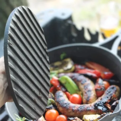 Аксессуар кухонный Brizoll Прижим чавунний Гриль 195 мм (A24PR) Винница - изображение 5