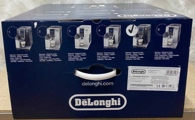 Кавомашина автоматична: Delonghi ECAM 350.55B. Харків - фото 3