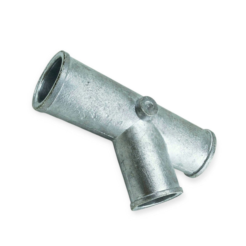 Тройник водяной 402 двигатель, алюминий (на помпу-термостат-радиатор) Мукачево - изображение 1