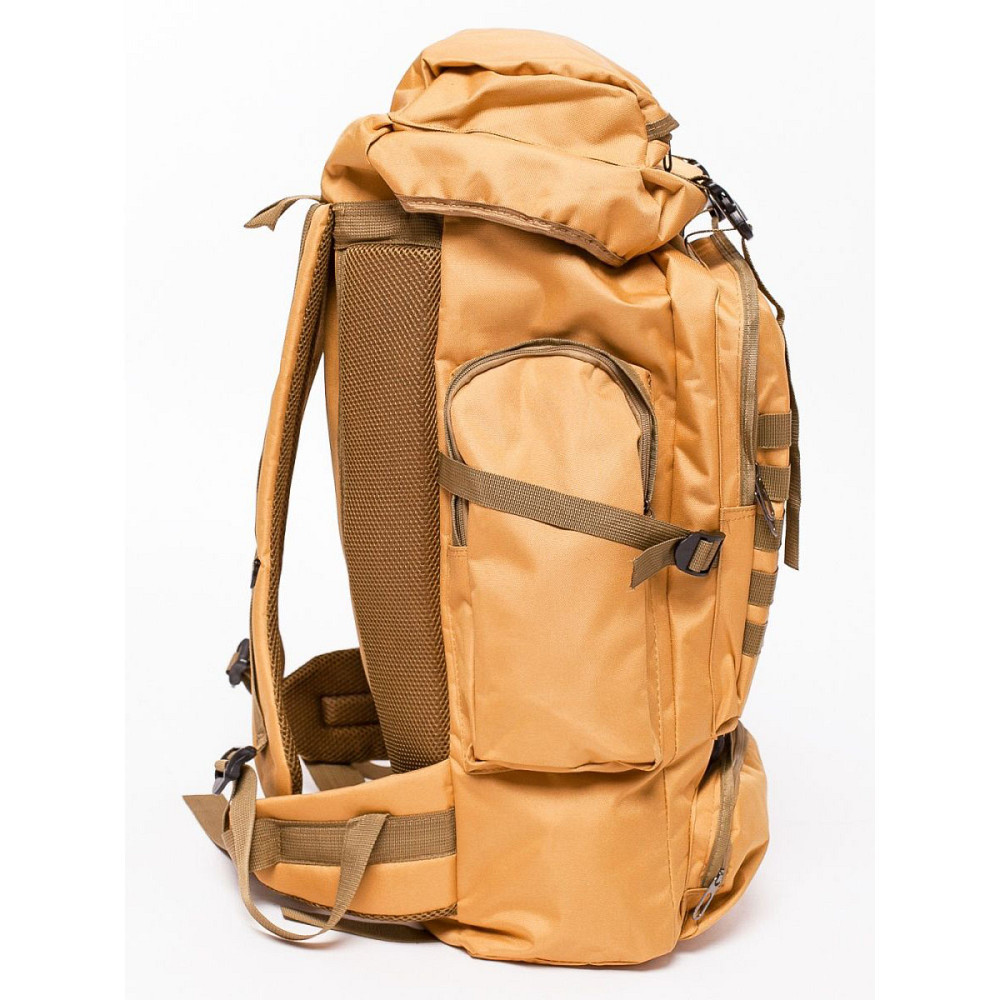 Вместительный тактический рюкзак 70 л, Рюкзак тактический солдатский походный военный боевой OR-58 Львов - изображение 9