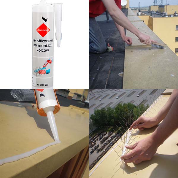 Антиприсадные шипы от птиц Ekochron 3D, 0.5 м Днепр - изображение 4