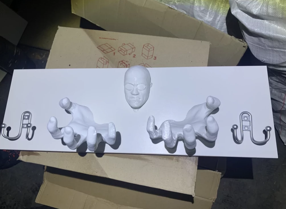 Дизайнерський вішак на стіну для одягу та декору інтер'єру Морфеус Днепр - изображение 6