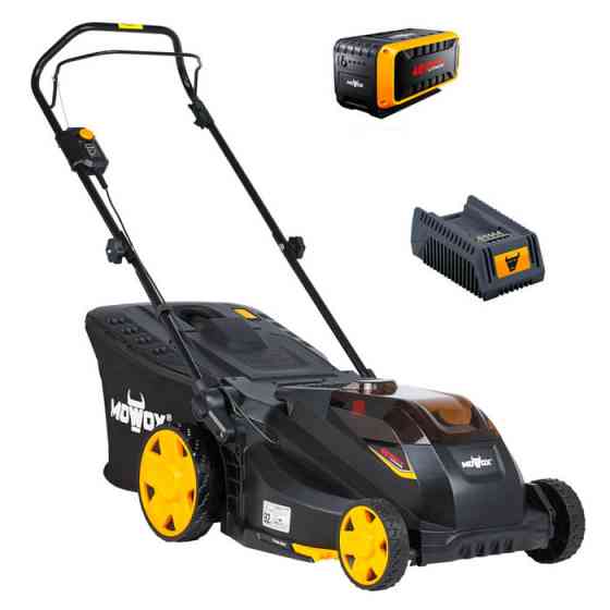 Аккумуляторная газонокосилка Mowox EM 4340 PX-Li с 1 акб 40V 2.5Ah и з/у BC 82 10000195 Коломыя
