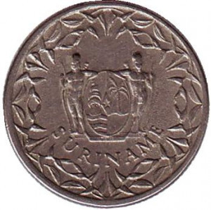Монета 10 центов. 1966,74,78,87,88 год, Суринам.(БК) Полтава - изображение 1