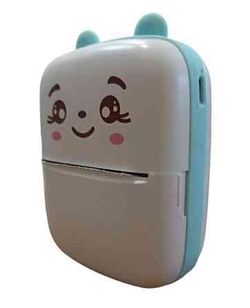 Термопринтер дитячий бездротовий Cat Ears 8499, біло-синій Винница