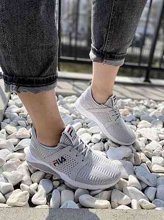 IDEAL Кросівки жіночі IDEAL 220 сірі (весна-осінь, текстиль + сітка) (2474) Коломия