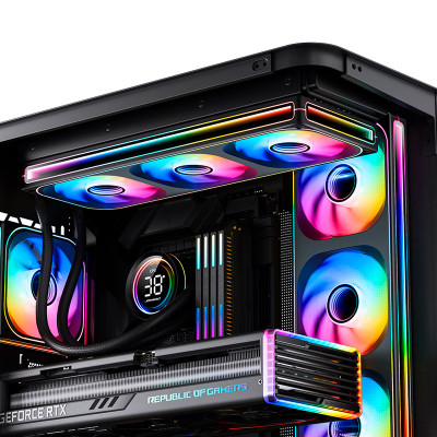 Кулер для корпуса JONSBO ZB-120BR Black Винница - изображение 5