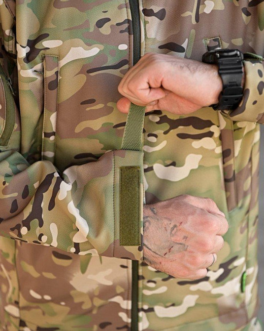 Демисезонная куртка софтшел TENNESI мультикам  ПП7972 Одесса - изображение 5