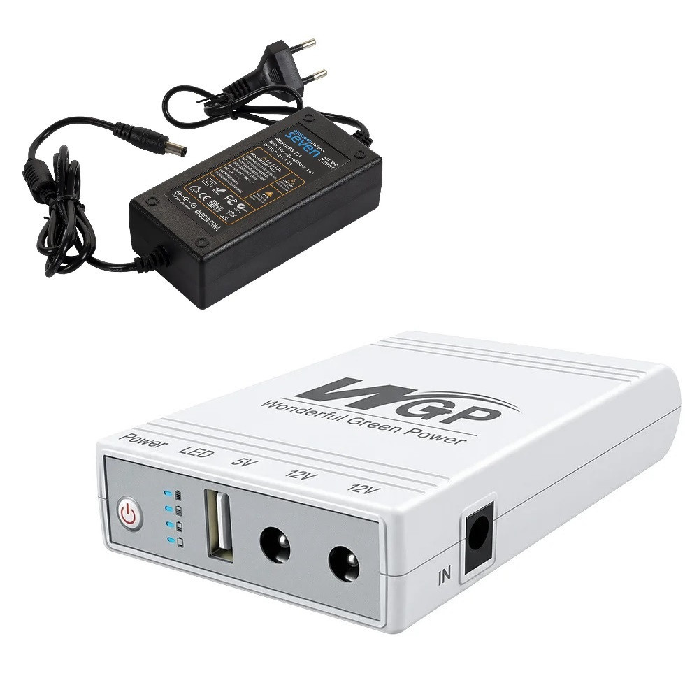 Комплект ИБП с блоком питания для роутера UPS103C (16000 мАч) Киев - изображение 1