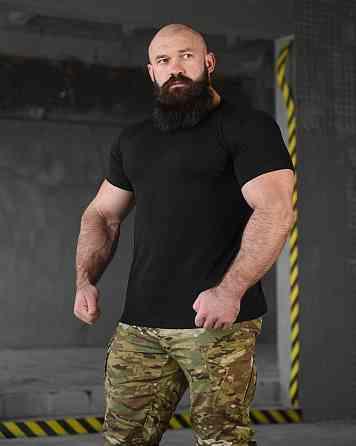 Трикотажна футболка LEXION black НП4976 Київ