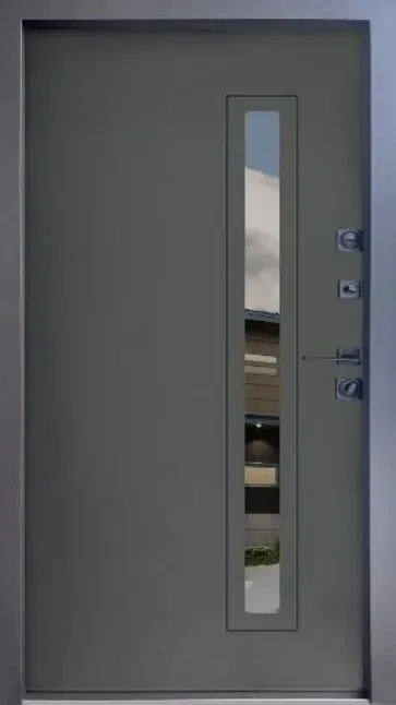 Двері вуличні серія СТРОНГ з ТЕРМОРОЗРИВОМ модель ВЕСТ Київ - фото 2